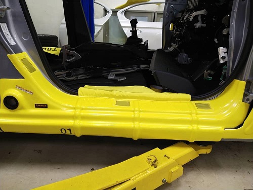 Automobile Assembly Car Surface Protection Covers-Rear Side Sill