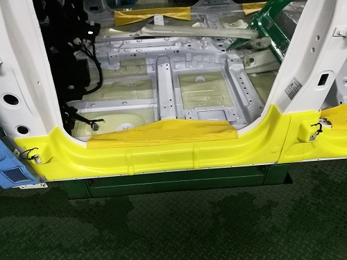Automobile Assembly Car Surface Protection Covers-Front Side Sill
