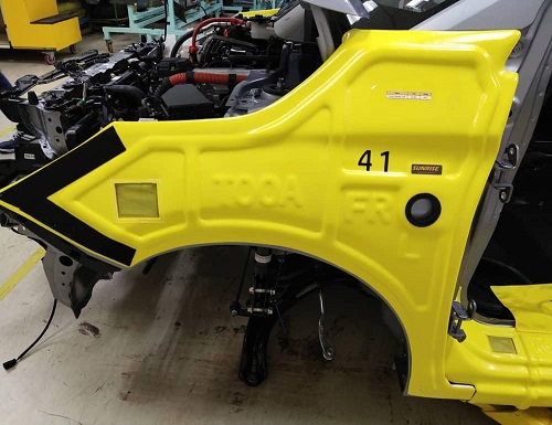 SUNRISE AUTOMOTIVE ASSEMBLY BODY PROTECTOR